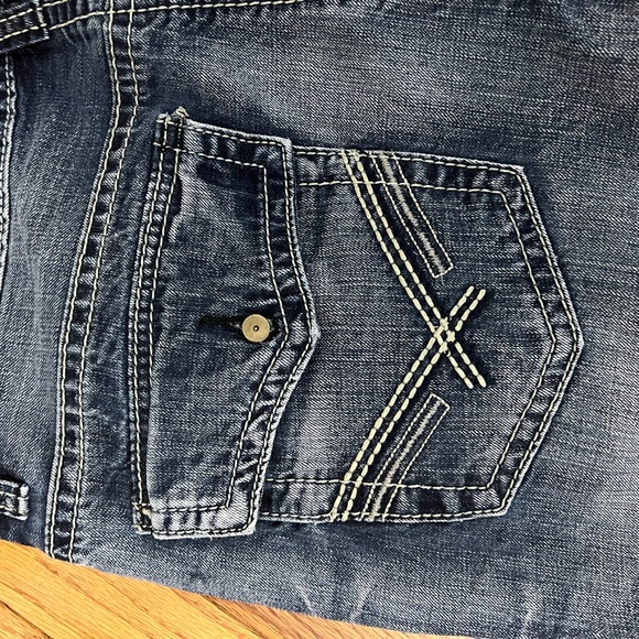 TK Axel Treadwell Relaxed Straight Leg Jeans 36x34 - Picture 4 of 11